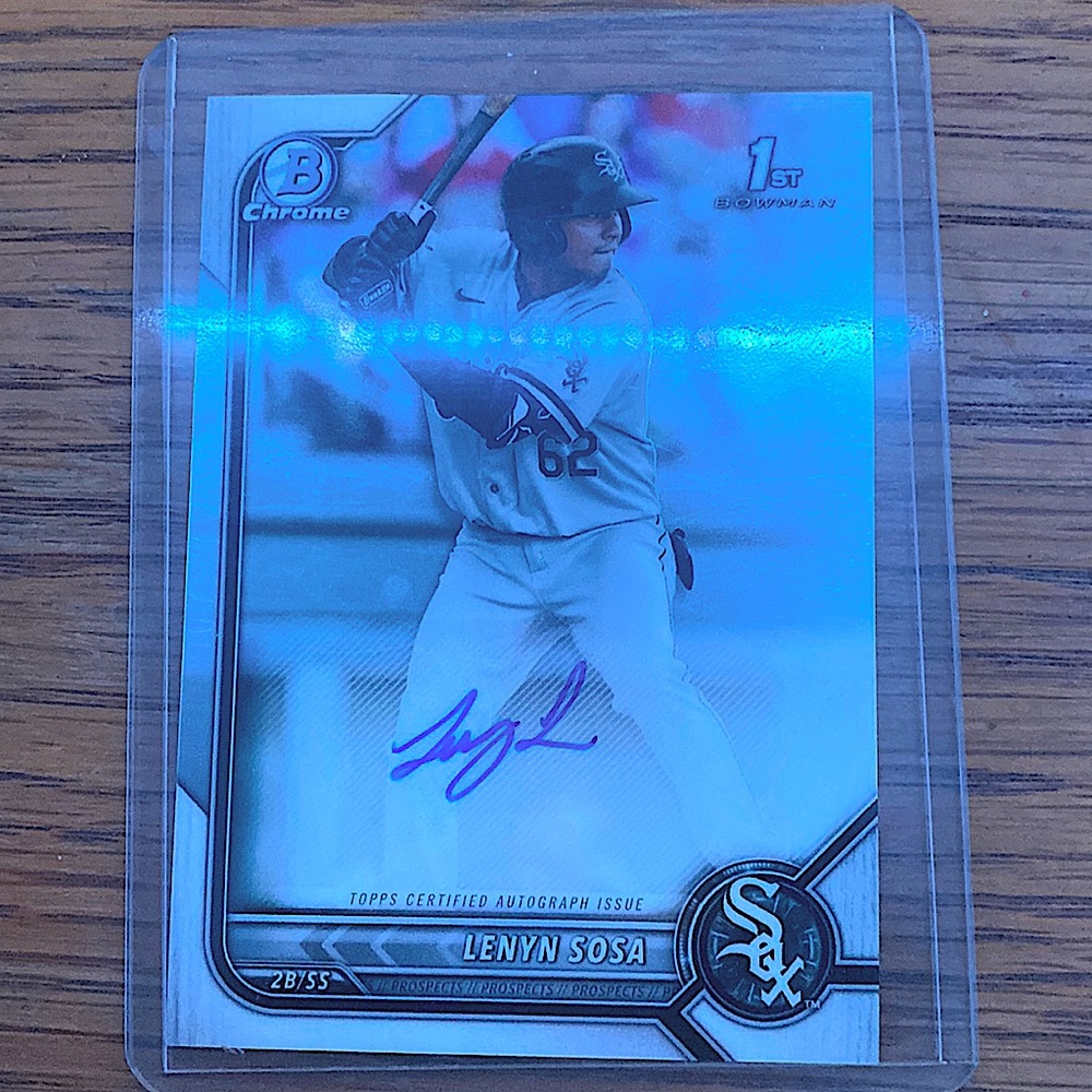Lenyn Sosa Rookie Auto